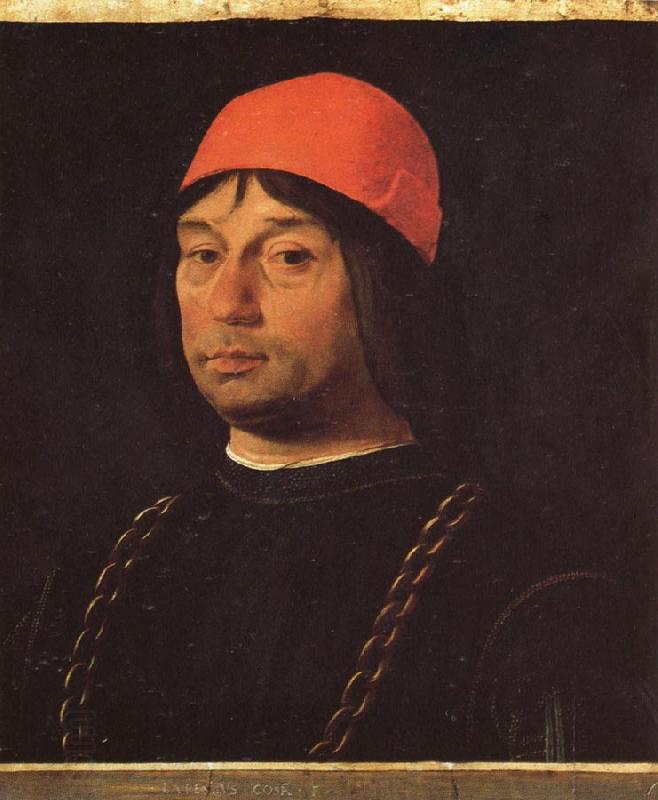 Lorenzo Costa Portrait of Giovanni II Bentivoglio China oil painting art